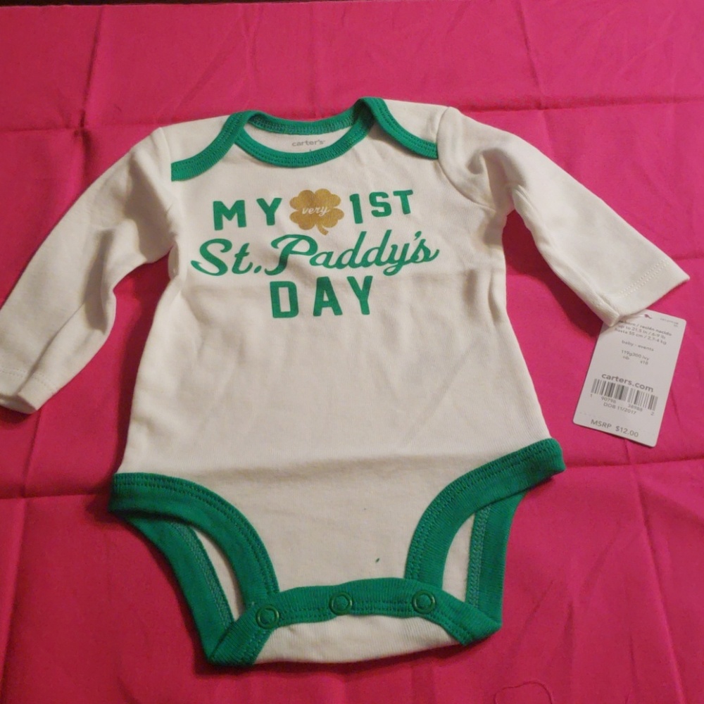 My Very 1st St. Paddy's Day onesie